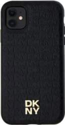 DKNY PU Leather Repeat Pattern Stack