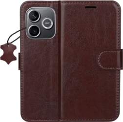 Smart Luxe ādas maciņš Honor 600