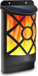 SOLAR WALL LIGHT DANCING FLAMES 36