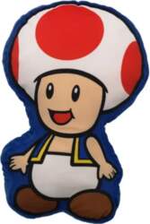 Super Mario Bros Toad 3D spilvens