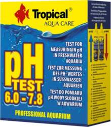 Tropical tests pH 6.0-7.8