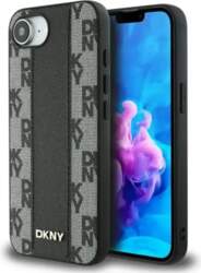 DKNY Leather Checkered Mono Pattern MagSafe
