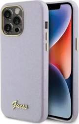 Guess Glitter Glossy Script vāks iPhone