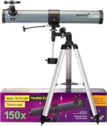 Levenhuk Blitz 76 PLUS teleskops
