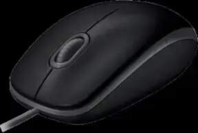 Logitech B110 Silent pele – melna