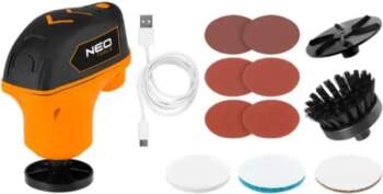 Mini multifunction device/polisher 4V, Li-Ion, USB-C