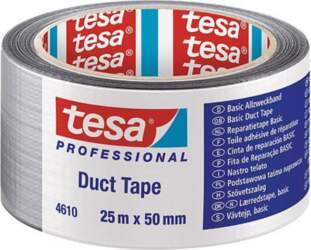 Lenta tesa® BASIC , sudraba, tekstila, 50