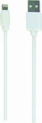 CABLE LIGHTNING TO USB2 1M/CC-USB2-AMLM-W-1M GEMBIRD