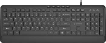 KEYBOARD MULTIMEDIA USB ENG/BLACK KB-MCH-05 GEMBIRD