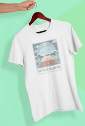 Unisex t-krekls Dzīve ir ceļojums