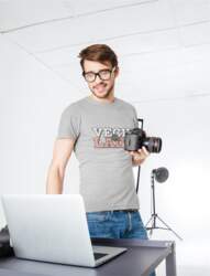 Unisex t-krekls Vecie labie laiki