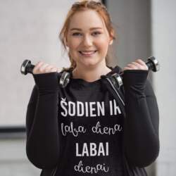 Unisex t-krekls Laba diena