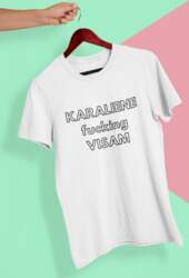 Unisex t-krekls Karaliene fucking visam