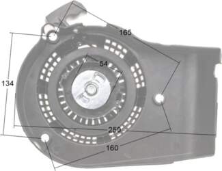 Starteris Daye DG350