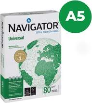 Papīrs A5, Navigator Universal
