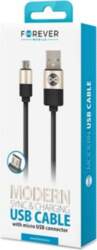 Kabelis "Moderns" micro-USB, 1m 2A