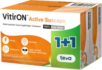 VITIRON Active Suscaps 1 kapsulas —