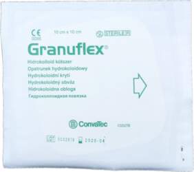 CONVATEC Granuflex hidrokoloīds pārsējs 10 x