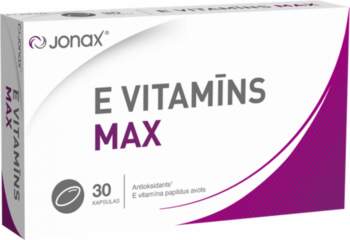 JONAX E vitamīna Max 30 kapsulas