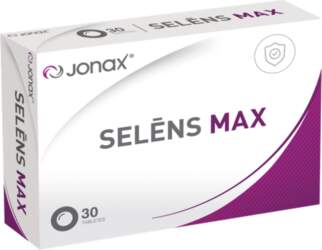 JONAX Max Selēns tabletes 30 gab