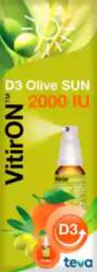 D3 vitamīns VITIRON Olive SUN 2000