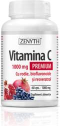 Premium C vitamīna kapsulas ZENYTH, 60