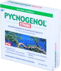 PYCNOGENOL Strong tabletes 40 mg -