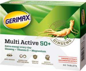GERIMAX Multi Active 60 tabletes –