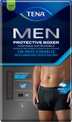 TENA Men Protective Boxer Black L