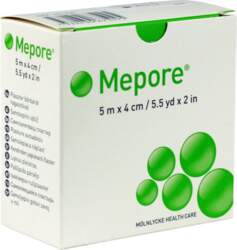 MEPORE 4cm x 5m pašlīmējošs brūču