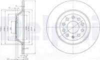 Bremžu diski BG3956C DELPHI