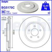 Bremžu diski BG5170C DELPHI