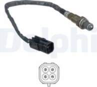 Lambda zonde ES20638-12B1 DELPHI