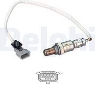 Lambda zonde ES21071-12B1 DELPHI