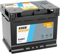 Startera akumulatoru baterija EA601 EXIDE