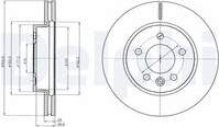 Bremžu diski BG4343C DELPHI