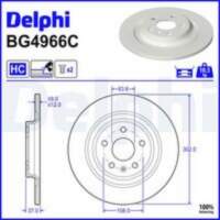 Bremžu diski BG4966C DELPHI