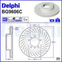 Bremžu diski BG9606C DELPHI