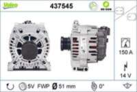 Ģenerators 437545 VALEO