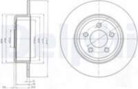 Bremžu diski BG4074 DELPHI