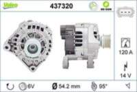 Ģenerators 437320 VALEO