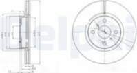 Bremžu diski BG4054 DELPHI