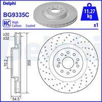 Bremžu diski BG9335C DELPHI