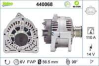 Ģenerators 440068 VALEO