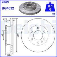 Bremžu diski BG4032 DELPHI
