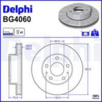 Bremžu diski BG4060 DELPHI
