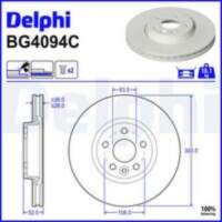 Bremžu diski BG4094C DELPHI