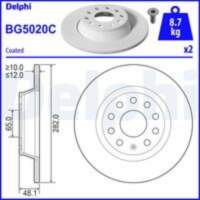 Bremžu diski BG5020C DELPHI