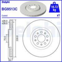 Bremžu diski BG9513C DELPHI