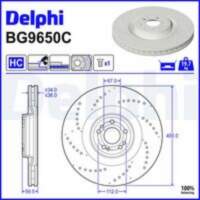 Bremžu diski BG9650C DELPHI